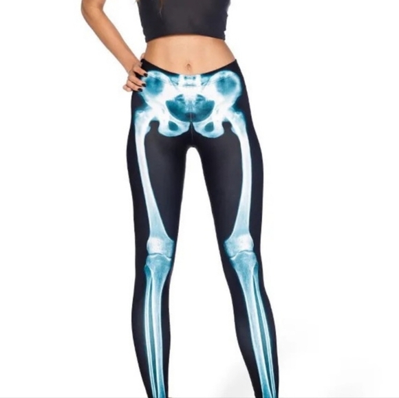 Blackmilk Pants - Blackmilk X-ray Leggings
